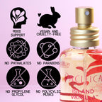 Pacifica Island Vanilla Perfume ��� Clean Vanilla Fragrance for Women - Warm Tropical Aroma - Long-Lasting Clean Beauty Non Toxic Scent, Vegan & Cruelty-Free, 1 oz Travel-Friendly Spray