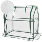 Gardzen Mini Greenhouse with Mesh Cover 36.2"(L) x18.9(W) x33.3(H)
