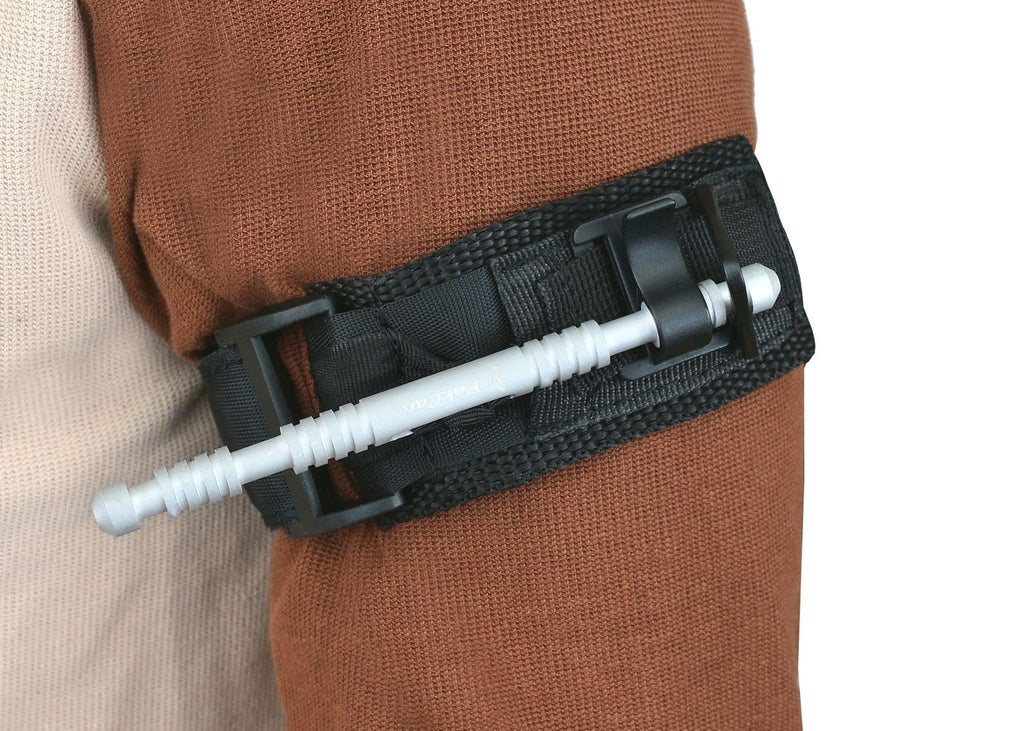 Pakcan Military-Grade Tactical Combat Tourniquet - Severe Bleeding Control (Black) | Rapid One-Hand Application, Time-Stamped – First Aid, EMS, Law Enforcement, Civilian, Outdoor Survival