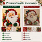 Diamond and Pearl Art Kits for Adults, Christmas Decorations, Framed Decor