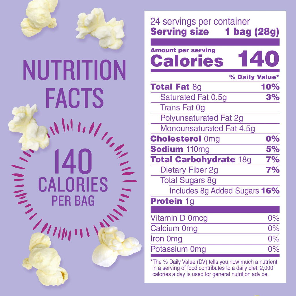 Angie's BOOMCHICKAPOP Sweet & Salty Kettle Corn Popcorn, 1 oz. Bags (24-pk)