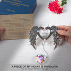 Sympathy Gift for Loss of Loved One,Angel Wing Sun Catcher,Memorial Gifts