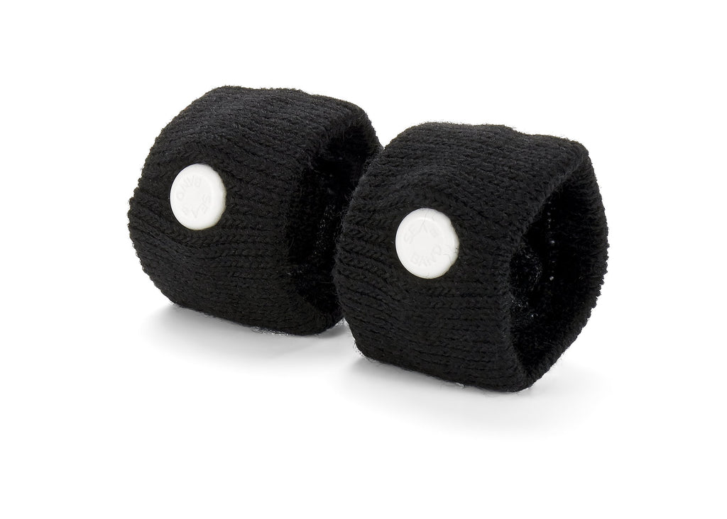 Sea-Band Anti-Nausea Acupressure Wristband for Motion & Morning Sickness, 1 Pair, Black