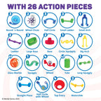 Marble Genius Marble Run - 150 Complete Pieces Maze Track Toys for Adults, Teens, Toddlers & Kids Aged 4-8 Years Old, (85 Translucent Marbulous Pieces + 65 Glass-Marble Set), Super Set