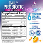 Probiotic Gummies - 5 Billion CFU Per Serving & Top 6 Pro Biotic Strains - Daily Probiotic Gummy Supplement for Women, Men & Teens - Natural Digestive Health, “Good” Gut & Immune Support - 120 Count