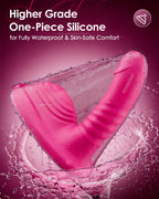 Riding Grinding Thrusting Dildo Vibrator - Remote Control Sex Grinders with 9 Thrusts & Vibrations for Clit Perineum G Spot Stimulation, Women Female Sex Toy Adult Toys & Games Sex Machine Dildos