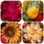 Pinkpuii 24 Inch Harvest Fall Wreaths for Front Door Outside,Porch,Entryway