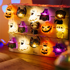 LOLStar Halloween String Lights, 10FT 20 LED Halloween Fairy Lights Decor