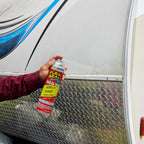 Flex Seal MAX, 17 oz, 2-Pack, White, Stop Leaks Instantly, Waterproof Rubber Spray On Sealant Coating, Perfect for Gutters, Wood, RV, Campers, Roof Repair, Skylights, Windows, and More