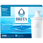 Brita Original Replacement Water Filter, Pitchers and Dispensers, 3 Pack