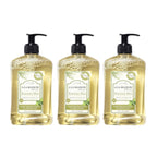 A LA MAISON Rosemary Mint French Liquid Hand Soap - Natural Hand Wash Made with Essential Oils - Biodegradable, Plant-Based, Vegan, Cruelty-Free, Alcohol & Paraben Free (16.9 oz, 3 Pack)