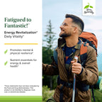 Terry Naturally Fatigued to Fantastic Energy Revitalization - Drink Mix for Energy with L-Tyrosine, Vitamins A, D3, E & B - Supports Heart Health - 7.6 oz (30 Servings)