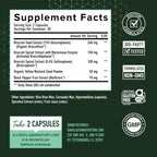 50MG Sulforaphane Supplement from Broccoli Sprouts | NRF2 Activation, Cellular Health & Immune Support | Glucoraphanin, Myrosinase & Antioxidants | 3rd Party Tested | 120 Broccoli Seed Microbeadlets