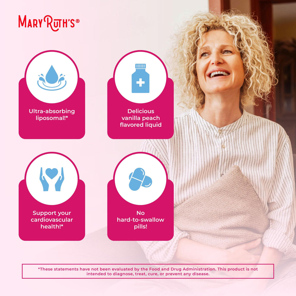 MaryRuth’s Multivitamin Liposomal for Women 40+ | Womens Multivitamin Liposomal | Immune Support Supplement | Menopause Supplement | Methylated Multivitamin | Vegan | Sugar Free | Non-GMO |15.22 Fl Oz