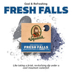Dr. Squatch Natural Men’s Bar Soap - Cold Process Body Soap Bar with Natural Oils - Gifts for Men - Fresh Falls (5 oz, 5-Pack)