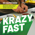 Krazy Fix Fast Waterproof Glue, Fast Curing Polyurethane Singles (3 x 4g)