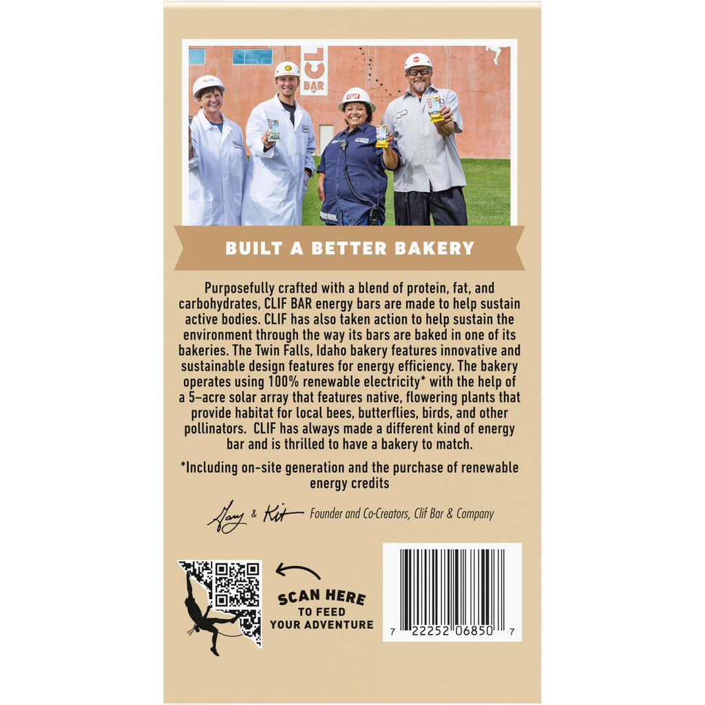 CLIF BAR Protein Energy Bars, White Chocolate Macadamia Nut, 15ct