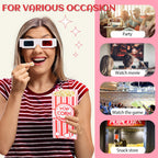 Essenya 602 Pcs Popcorn Bags with Popcorn Scoop and Salt Shaker,1 oz Small Pop Corn Bags Popcorn Bags Individual Servings for Popcorn Machine Supplies Party Movie Night Theater