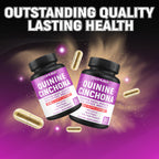 CIVIMUNA Quinine Cinchona Bark Capsules with Quinine Cinchona Bark, Pumpkin Seeds, Spinach and More - 90 Capsules for 3 Months Supply