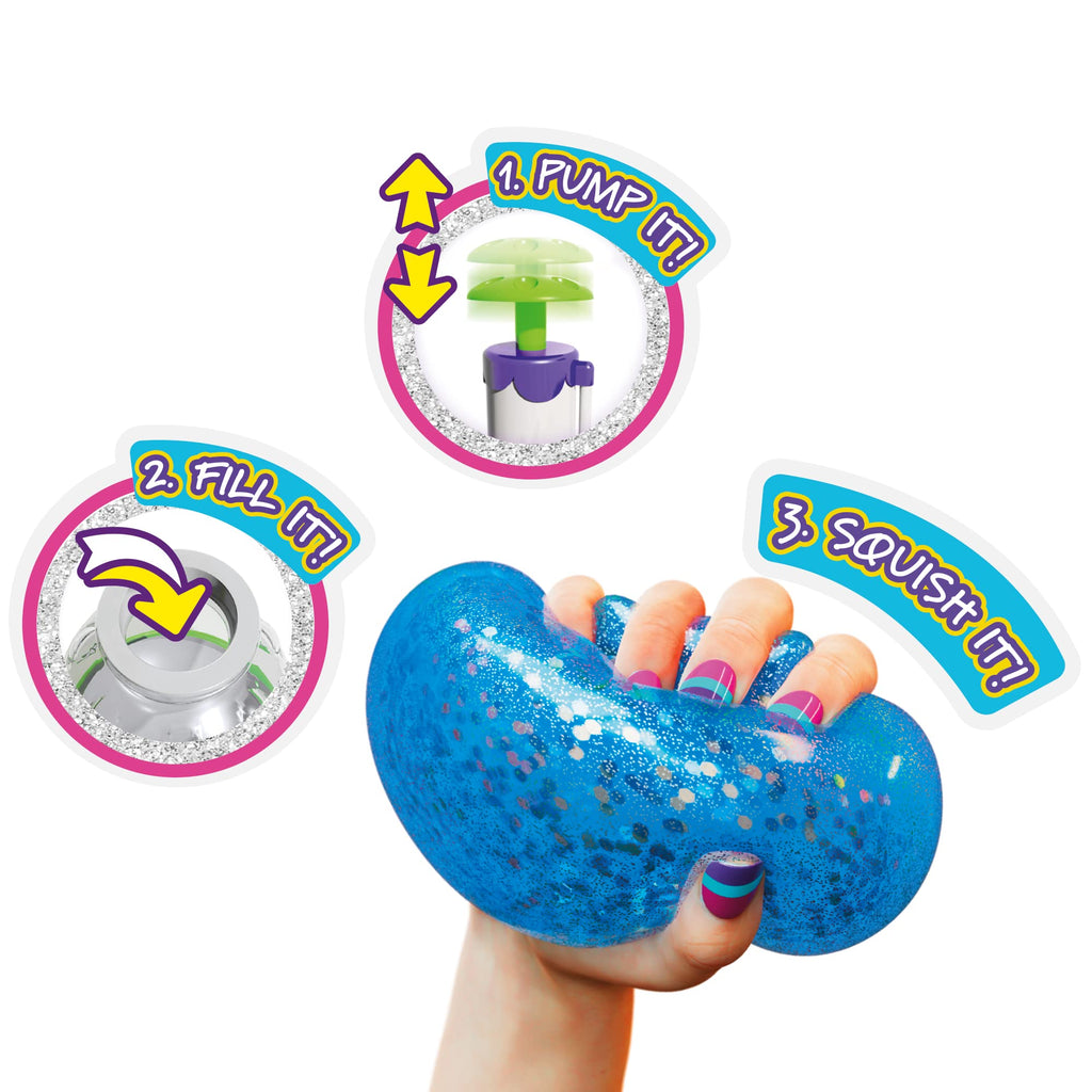 John Adams Doctor Squish Squishy Maker | Make Your Own Squishies | Social Media Sensation | Art & Craft Toy | Age 8+ | Includes Slime, Sparkles & Confetti | Gift Idea for Birthday & Christmas