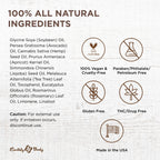 Earthly Body Miracle Oil, 1 fl. oz. - 2 Pack - 100% Natural Tea Tree Oil, Hemp Seed Oil & Vitamin E - Moisturizer, Calms Skin Irritations, Helps Smooth Wrinkles - Gluten Free, 100% Vegan