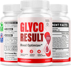 (2 Pack) Glyco Result Capsules - Official GlycoResult Pills Advanced Support for Maximum Strength, All Natural Ingredients Premium Vitamins for Overal Health & Wellness, 120 Capsules for 2 Months