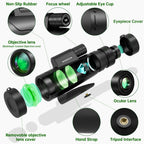 Asacam® 2025 Update - 80x100 Monocular Telescope High Powered for Smartphone HD Monoculars for Adults with Adapter/Tripod for Bird Watching Hiking Hunting Camping Traveling Outdoor Wildlife