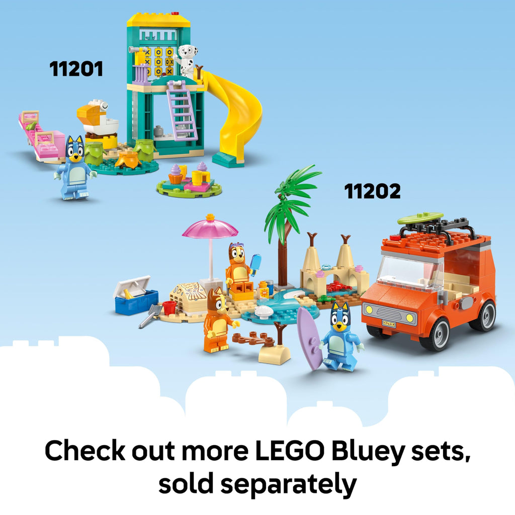 LEGO Bluey: Bluey’s Family House - Toddler Toy for 4 Year Old Boys and Girls - House Playset Includes Bluey and 5 Popular Characters - Great Birthday Gift Idea for Preschoolers - 11203