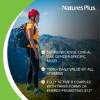 NaturesPlus Her Journey - 30 Tablets - Women’s Multivitamin - 100% DV of All Vitamins - Supports Overall Wellness, Immunity, Brain & Beauty Health - 30 Servings