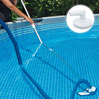 PAMASE Pool Skim Vacuum Plate Adapter - SP11041 Same Size Compatible with Hayward SP1090, SP1091, SP1092 Skimmer, 6in Above-Ground Pool Vacuum Plate Replacement with 1 1/4” & 1 1/2” Combo Hose Elbow