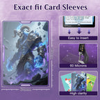 2400 Perfect Fit Sleeves,Inner Clear Card Sleeves Perfect Fit for Double Sleeving,60-Microns Ultra Clear Protection,High Clarity Trading Card Sleeve Compatible with MTG, TCG, Game,Sport Cards