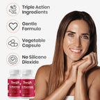 NewLife Naturals D-Mannose Capsules | w/Cranberry and Hibiscus Extracts | Natural Urinary Tract Health Supplement | 1400mg Pure Veggie Powder | 120 Veggie Capsules