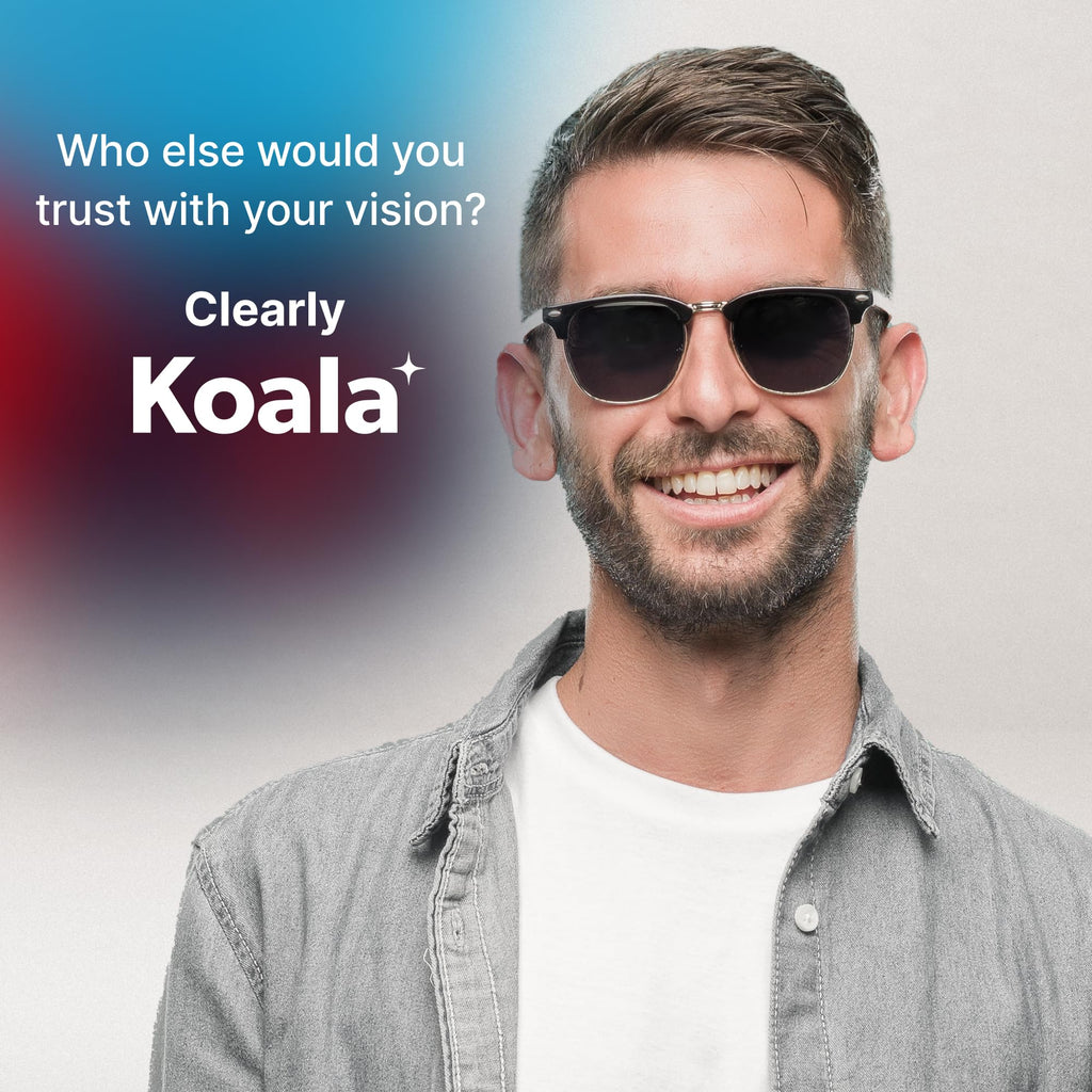 Koala Lens Cleaning Cloth | Japanese Microfiber | Glasses Cleaning Cloths | Eyeglass Lens Cleaner | Eyeglasses, Camera, VR/AR Headset, and Screen Cleaner | Blue & Purple (Pack of 12)