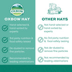 Oxbow Western Timothy Hay, Rabbit & Guinea Pig Hay, High Fiber, USA, 90 oz