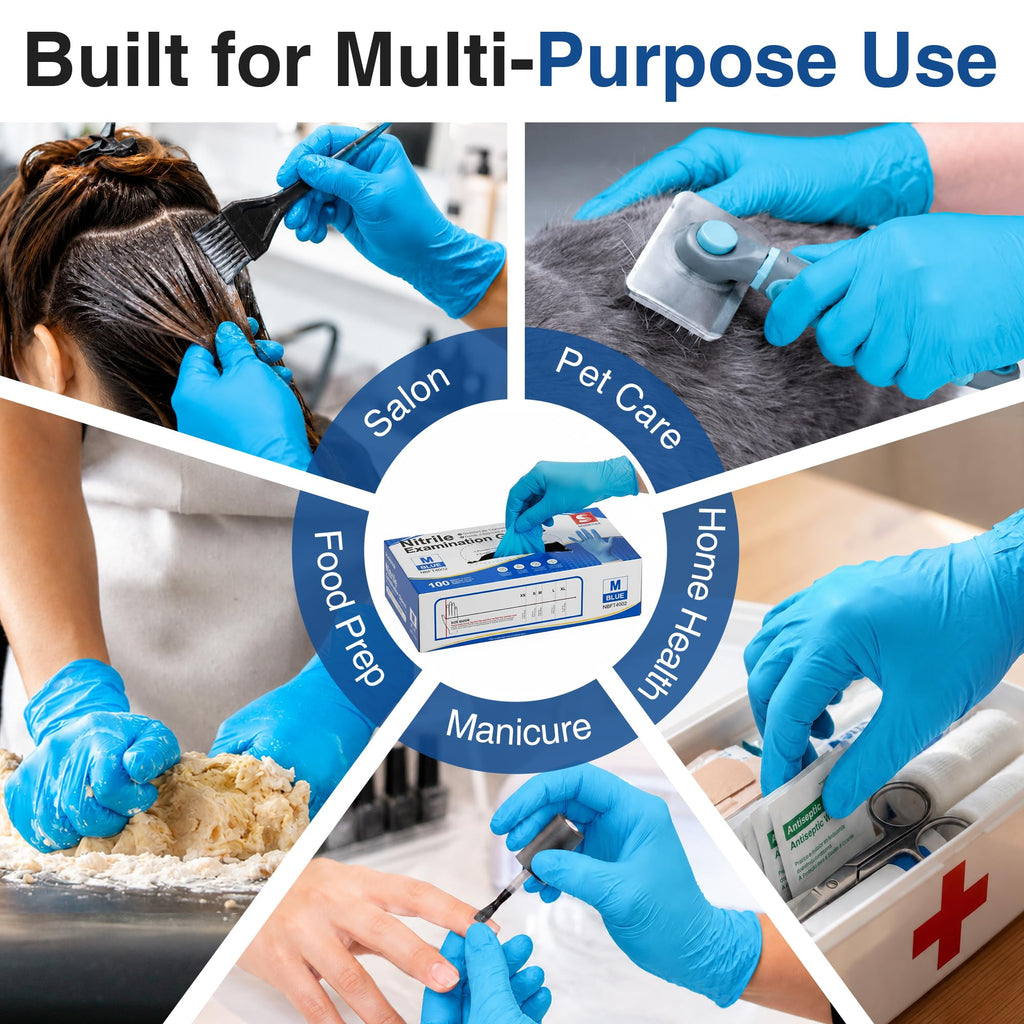 Schneider Medical Exam Glove, Gloves Disposable Latex Free, Powder Free