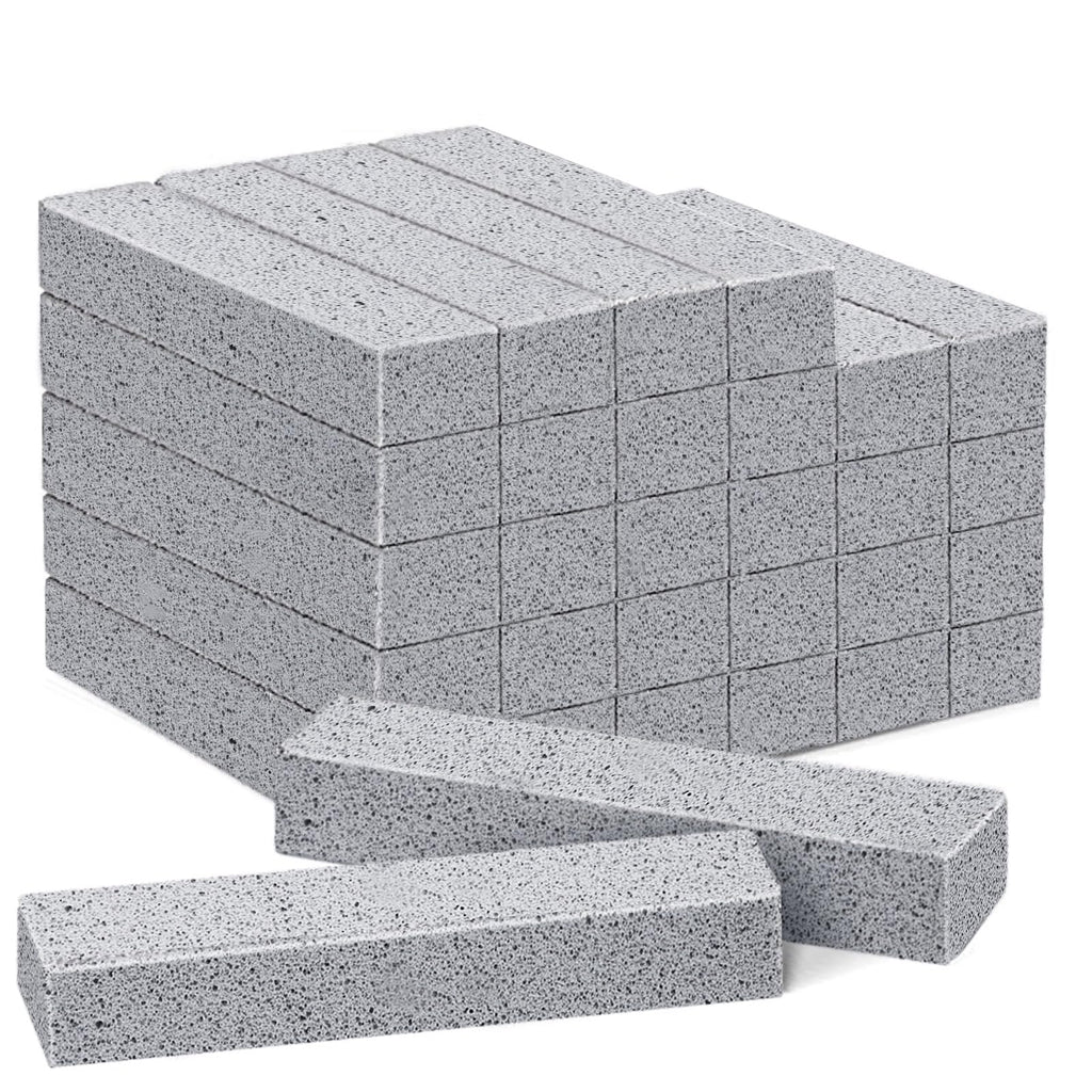 30 Pack Pumice Stone for Toilet Bowl Cleaning, Toilet Pumice Stones for Cleaning Toilets, Bathtubs, Grills, Swimming Pools, Sinks