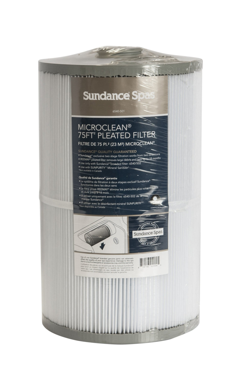 Sundance Spa Microclean Filter Set 6540-501 & 6540-502 ;from#clearviewhome
