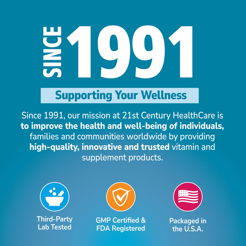 21st Century Slow Release Iron Tablets, 60 Count