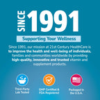 21st Century Slow Release Iron Tablets, 60 Count