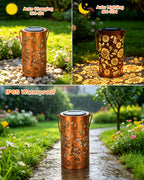 ANYTALK Birthday Gifts for Women Mom Grandma, Sunflower Solar Lanterns Outdoor Waterproof, Hanging Solar Lights for Yard, Patio, Porch, Garden Decor