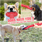 Feeko Dog Toys for Aggressive Chewers Large Breed, Interactive Dogs Toy