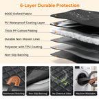 URPOWER Dog Car Seat Cover for Back Seat, 100% Waterproof Hammock for Car