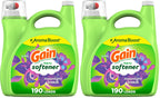 Gain Liquid Fabric Softener, Moonlight Breeze | 190 Loads | 140 fl oz | Pack of 2