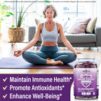 NEW AGE Immune System Support Gummies - Sambucus Black Elderberry Gummies with Vitamin C and Zinc (60 Count (Pack of 1))