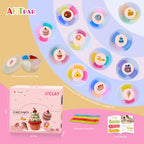 ARTPAR Air Dry Clay for Kids,Modeling Clay Kit,Model Magic Sculpting Set,Ultra Light & Soft, Safe Non-Toxic | 12 Box DIY Art and Crafts School Projects, Home Party Favors for Boys & Girls