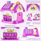 Toddler Toys for 1 Year Old Girl Gifts: 8 in 1 Multi-Functional Learning Baby Musical House for 1 2 3 Yr Old Girl and Boy Birthday Gifts, Educational Baby Toys 6-12, 12-18 Months