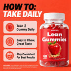 KFPHTEQ Jelly Multivitamin Lean Gummies, Body Shape Support, 60 Gummies