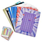 hand2mind Numberblocks Heroes with Zeroes MathLink Cubes Activity Set, Preschool Learning Activities, Math Manipulatives Kindergarten, Counting Blocks, Number Linking Cubes, Kids Educational Toys