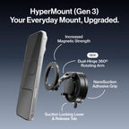 Statik HyperMount (Gen 3) Magnetic Phone Holder, for iPhone and Android