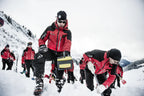 RECCO /Rescue reflector for backpacks/red